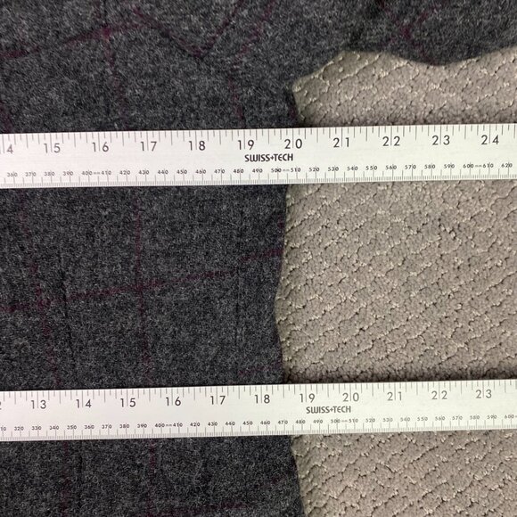 J. CREW Ludlow Moon Tweed Blazer Sport Coat Men's 40R Gray Red Wool Windowpane - Picture 11 of 16